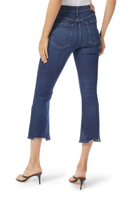 Demy Cropped Flared Jeans